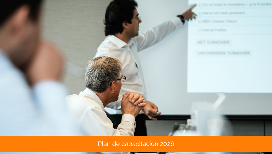 Plan de capacitación
